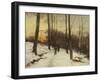 Malvern Woods (Oil)-David Bates-Framed Giclee Print