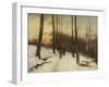 Malvern Woods (Oil)-David Bates-Framed Giclee Print