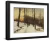 Malvern Woods (Oil)-David Bates-Framed Giclee Print