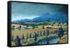 Malverns-Paul Powis-Framed Stretched Canvas