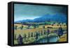 Malverns-Paul Powis-Framed Stretched Canvas