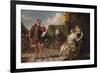 'Malvolio and the Countess', c1840, (c1915)-Daniel Maclise-Framed Giclee Print