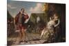 'Malvolio and the Countess', c1840, (c1915)-Daniel Maclise-Mounted Giclee Print