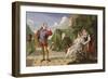 Malvolio and the Countess-Daniel Maclise-Framed Giclee Print