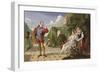 Malvolio and the Countess-Daniel Maclise-Framed Giclee Print