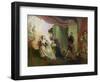 Malvolio before Olivia, from 'Twelfth Night' by William Shakespeare (1564-1616) 1789-Johann Heinrich Ramberg-Framed Giclee Print