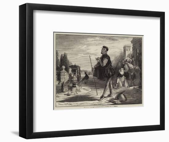 Malvolio I' the Sun, Twelfth Night-John Callcott Horsley-Framed Giclee Print