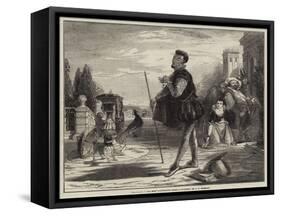 Malvolio I' the Sun, Twelfth Night-John Callcott Horsley-Framed Stretched Canvas