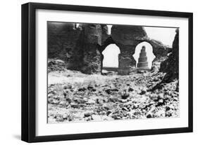 Malwiya Tower, Mesopotamia, 1918-null-Framed Giclee Print