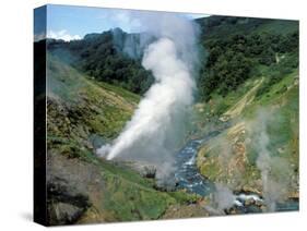 Maly / Lesser Geyser Blows Reguarly, Geyser Valley, Kronotsky Zapovednik Russia-Igor Shpilenok-Stretched Canvas