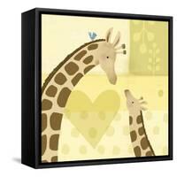 Mama and Me I-Victoria Borges-Framed Stretched Canvas