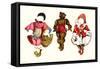 Mama Bear Paper Doll-Zelda Fitzgerald-Framed Stretched Canvas