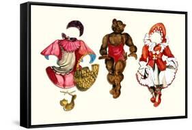 Mama Bear Paper Doll-Zelda Fitzgerald-Framed Stretched Canvas