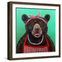 Mama Bear-Lucia Heffernan-Framed Art Print