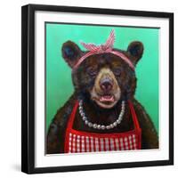 Mama Bear-Lucia Heffernan-Framed Art Print