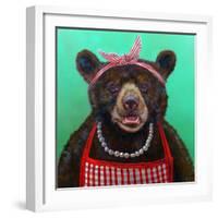 Mama Bear-Lucia Heffernan-Framed Art Print