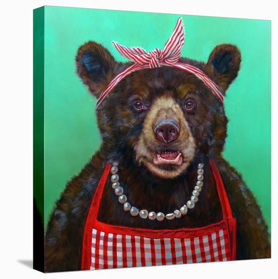 Mama Bear-Lucia Heffernan-Stretched Canvas