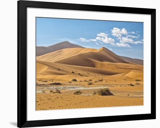 "Mama Dune" at Sossusvlei, Namibia-Frances Gallogly-Framed Photographic Print