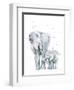 Mama Elephant-Katrina Pete-Framed Art Print