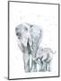 Mama Elephant-Katrina Pete-Mounted Art Print