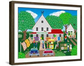 Mama's Quilt House-Mark Frost-Framed Giclee Print