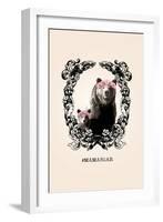 #MamaBear-null-Framed Art Print