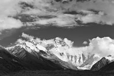 Tibet: Mount Everest-mamahoohooba-Stretched Canvas