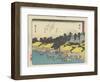 Mamamatsu, 1837-1844-Utagawa Hiroshige-Framed Giclee Print