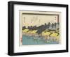 Mamamatsu, 1837-1844-Utagawa Hiroshige-Framed Giclee Print