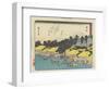 Mamamatsu, 1837-1844-Utagawa Hiroshige-Framed Giclee Print