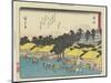 Mamamatsu, 1837-1844-Utagawa Hiroshige-Mounted Giclee Print