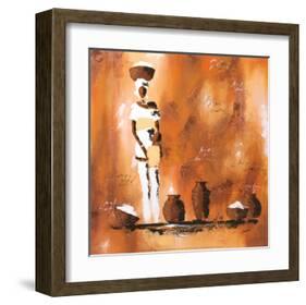 Maman et Moi I-Johanna-Framed Art Print