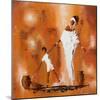 Maman et Moi II-Johanna-Mounted Art Print