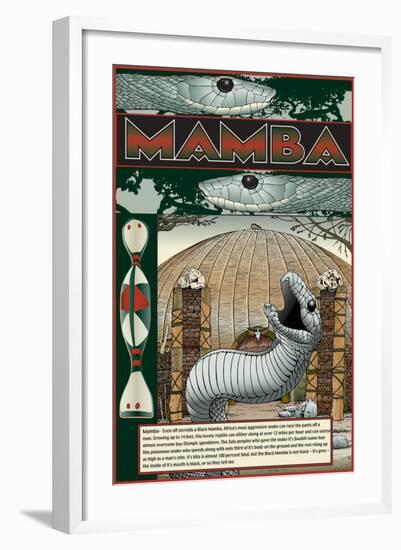 Mamba-Wilbur Pierce-Framed Art Print