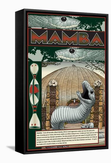 Mamba-Wilbur Pierce-Framed Stretched Canvas