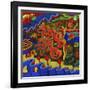 Mambo-Doodle-416-Howie Green-Framed Giclee Print