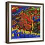 Mambo-Doodle-416-Howie Green-Framed Giclee Print