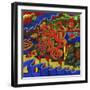 Mambo-Doodle-416-Howie Green-Framed Giclee Print