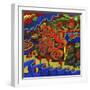 Mambo-Doodle-416-Howie Green-Framed Giclee Print