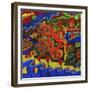 Mambo-Doodle-416-Howie Green-Framed Giclee Print