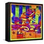 Mambo Double Twist-Howie Green-Framed Stretched Canvas