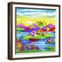 Mamboland Landscape-815-Howie Green-Framed Giclee Print