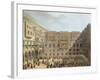 Mameluke Practice in Front of the Palace of Mourad Bey in Cairo-Luigi Mayer-Framed Giclee Print