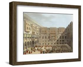 Mameluke Practice in Front of the Palace of Mourad Bey in Cairo-Luigi Mayer-Framed Giclee Print