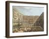 Mameluke Practice in Front of the Palace of Mourad Bey in Cairo-Luigi Mayer-Framed Giclee Print