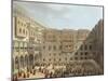 Mameluke Practice in Front of the Palace of Mourad Bey in Cairo-Luigi Mayer-Mounted Giclee Print