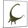 Mamenchisaurus, a Plant-Eating Sauropod Dinosaur-null-Mounted Art Print