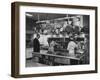 Mamie Eisenhower Inspecting Kitchen of the White House-Ed Clark-Framed Photographic Print