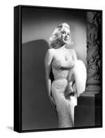 Mamie Van Doren- 1950s (b/w photo)-null-Framed Stretched Canvas