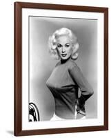 Mamie Van Doren- 1955 (b/w photo)-null-Framed Photo